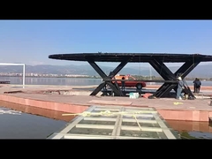 Piattaforma di sollevamento rotante idraulica personalizzabile per varie applicazioni industriali