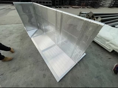 Barriere della folla Controllo della folla in alluminio Mojo Barriere per concerti