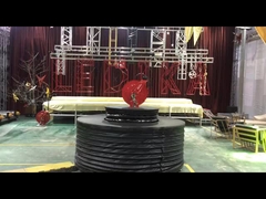 Piattaforma idraulica di rotazione e sollevamento