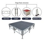 18mm Thickness Truss Aluminum Stage Platform For Catwalk T Show