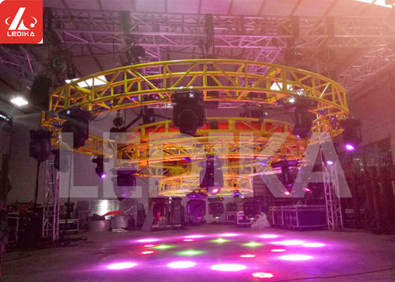 Evento all'aria aperta Bar di illuminazione in alluminio cerchio Truss Quadrato Box Truss Truss Stage Truss